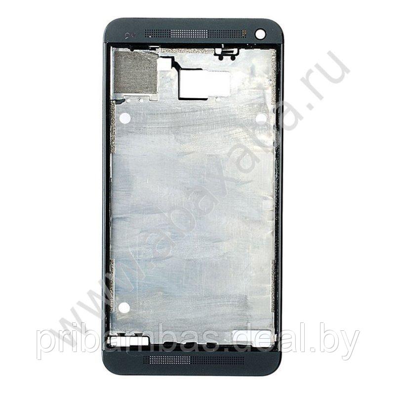 Корпус для HTC One 801e M7 черный - фото 1 - id-p86252189