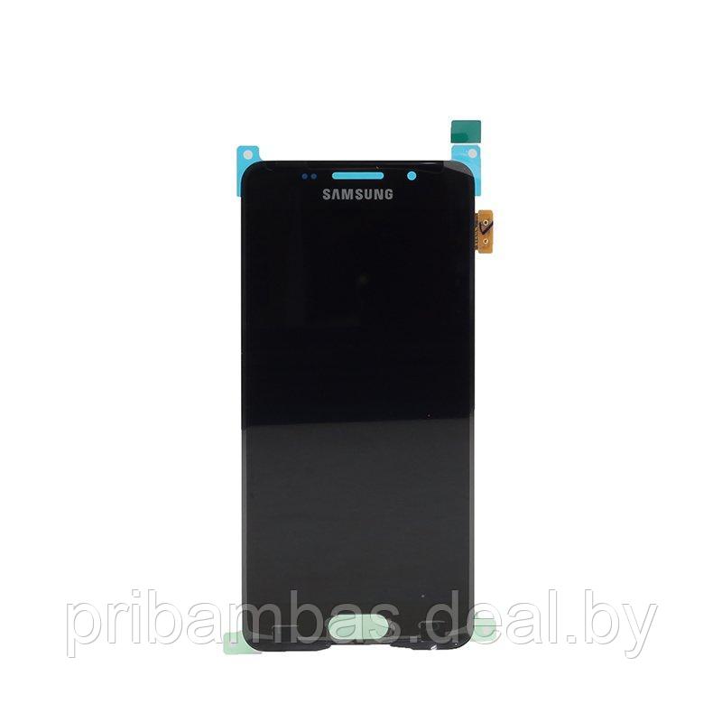 Дисплей (экран) для Samsung Galaxy A3 2016 SM-A310 с тачскрином чёрный - фото 1 - id-p86252193