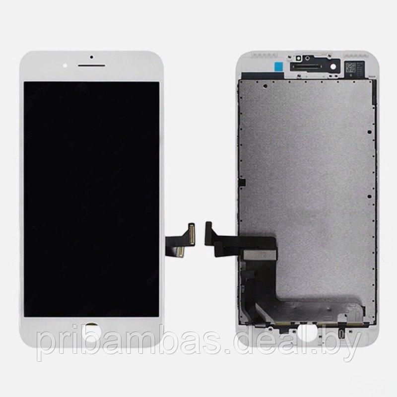 Дисплей (экран) для Apple iPhone 7 Plus, 7+ с тачскрином Белый Совместимый - фото 1 - id-p86911076