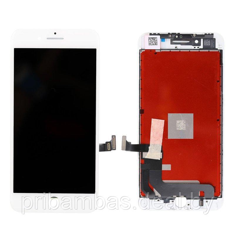 Дисплей (экран) для Apple iPhone 8 Plus, 8+ s с тачскрином белый (Sharp, Toshiba) - фото 1 - id-p86911084