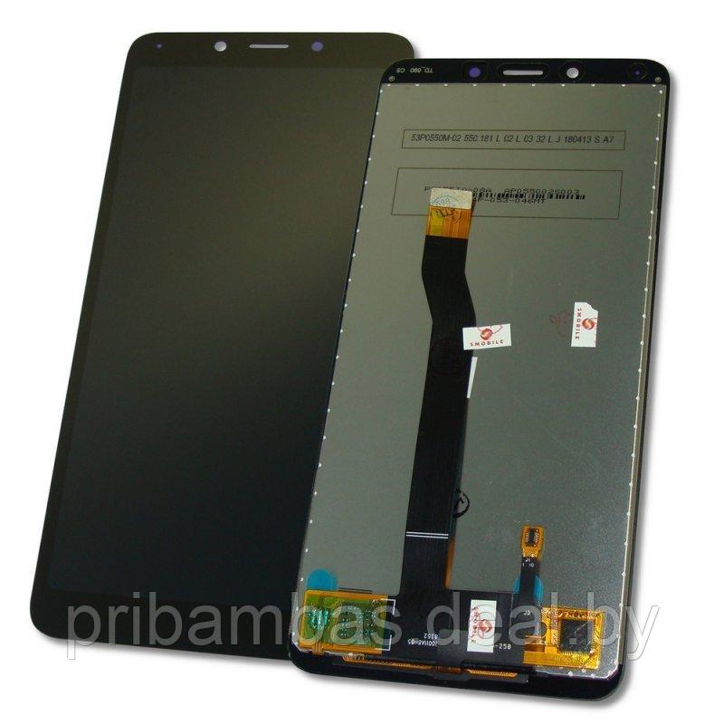 Дисплей (экран) для Xiaomi Redmi 6, Redmi 6A с тачскрином чёрный - фото 1 - id-p87362073