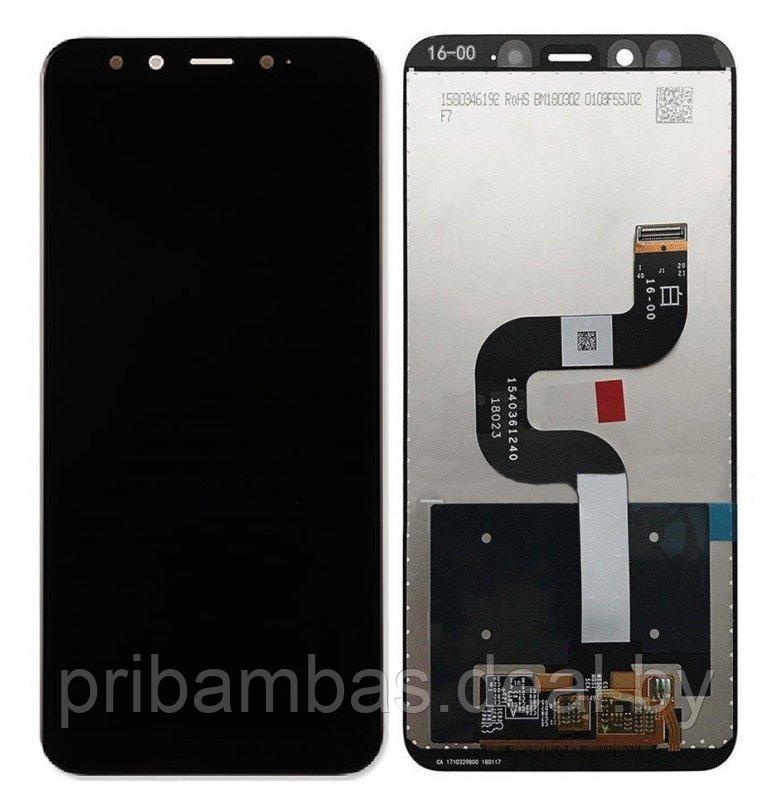 Дисплей (экран) для Xiaomi Mi A2, Mi 6X с тачскрином чёрный - фото 1 - id-p87362078