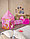 Детская игровая палатка Домик Белоснежки с манежем ФЕЯ ПОРЯДКА CT-300 розовый 322х120х135см, фото 2