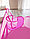 Детская игровая палатка Домик Белоснежки с манежем ФЕЯ ПОРЯДКА CT-300 розовый 322х120х135см, фото 6