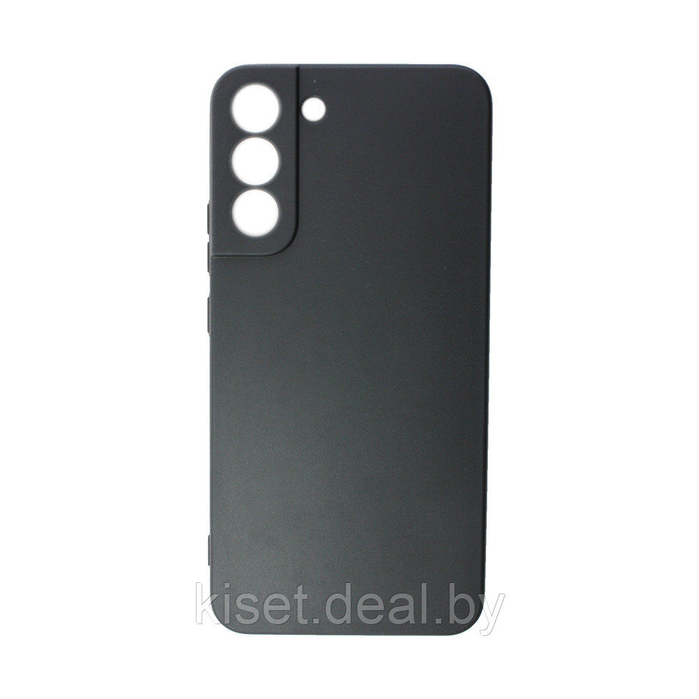 Силиконовый чехол KST SC для Samsung Galaxy S22 Plus черный - фото 1 - id-p175921612