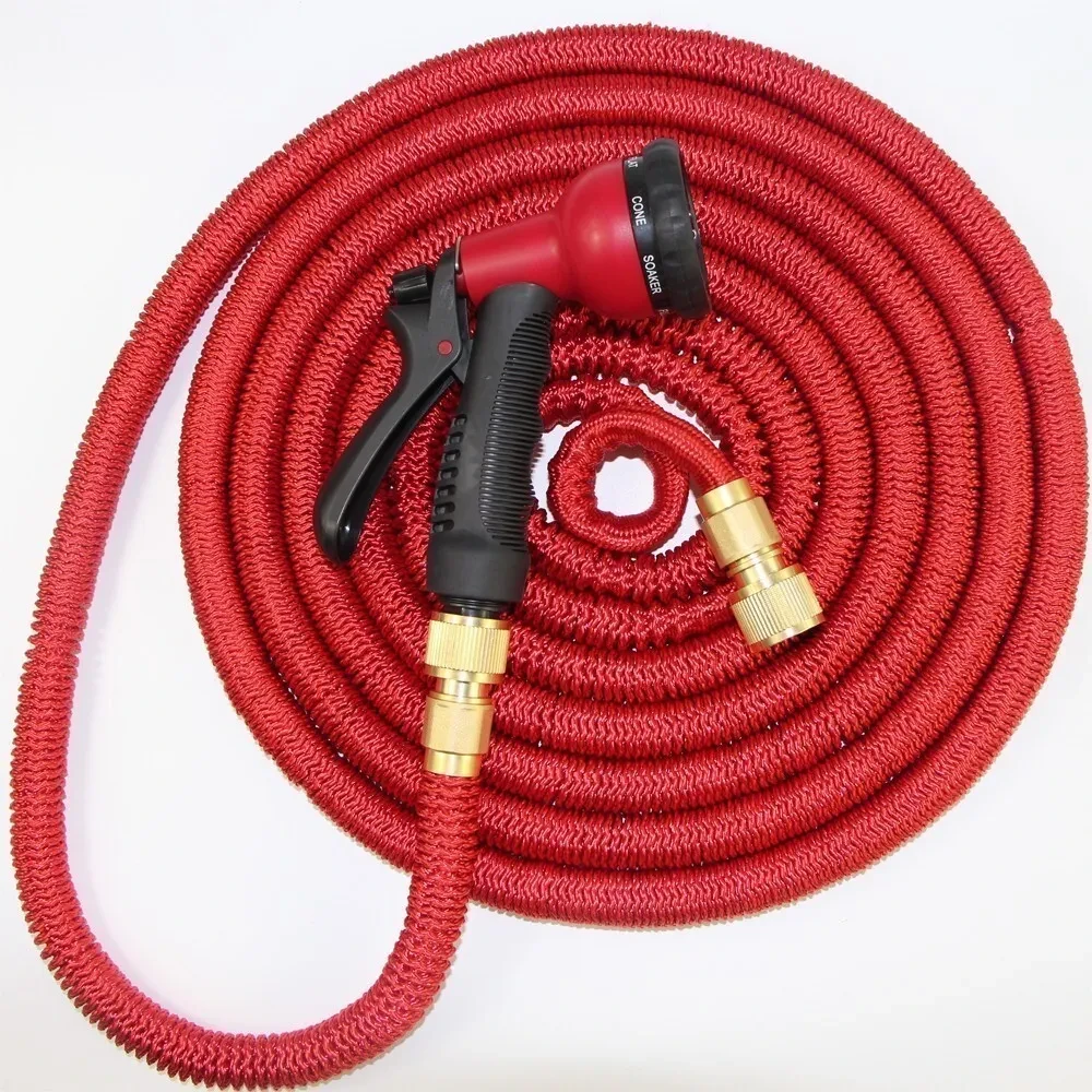 Шланг саморасширяемый садовый для воды Magic Garden Hose (2.8m - 13.5m) NEW ОРИГИНАЛ с пулевизатором - фото 7 - id-p175927555