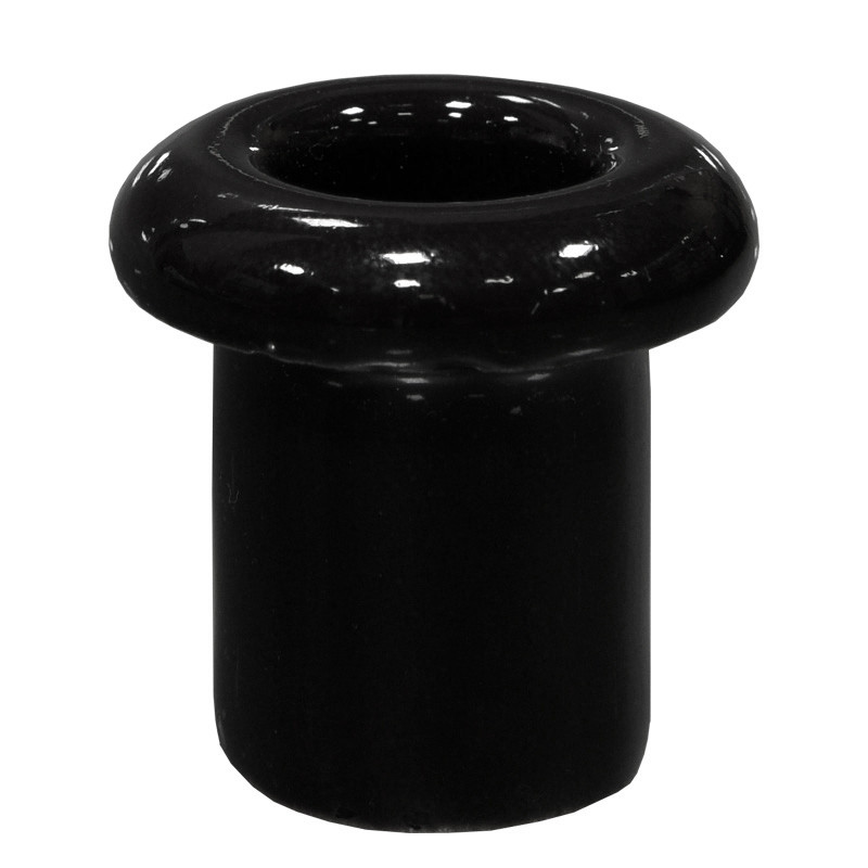 Lindas Втулка для сквозного отверстия керамическая, черная - фото 1 - id-p175927993