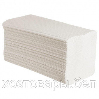 Полотенца бумажные V-укладки из 100% целлюлозы (200 листов) - фото 1 - id-p175935344