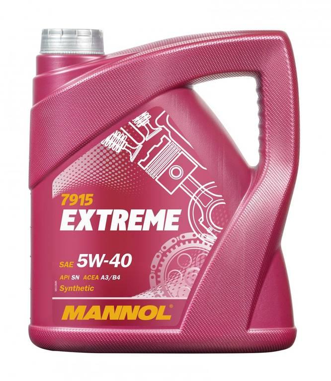 Моторное синтетическое масло Extreme 5W-40 SN/CH-4 ESTER 4л - фото 2 - id-p175936853