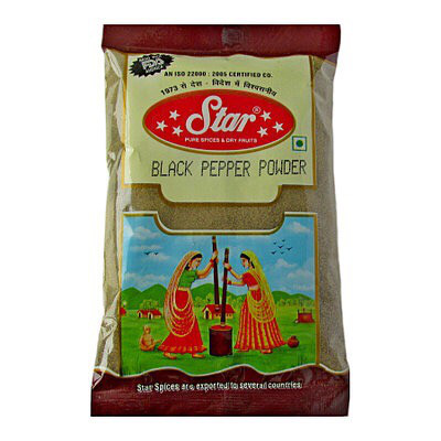 Перец черный молотый Star Black Papper Powder, 50 г Индия