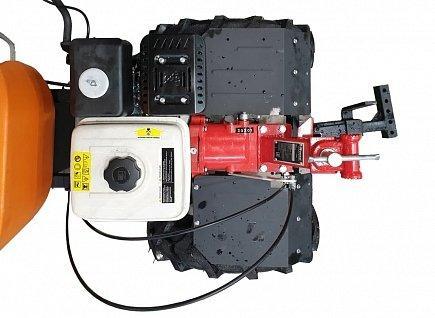 Мини-трактор Rossel K-318 на базе адаптера ХорсАМ в комплекте с подъёмным механизмом и почвофрезой - фото 2 - id-p175946947