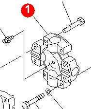 КРЕСТОВИНА КАРДАНА KOMATSU D65EX/PX-12 /15 (ОРИГИНАЛ)