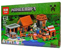 Конструктор 18010 Minecraft "Деревня Майнкрафт", 1106 деталей, фото 1