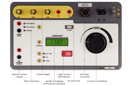 MCCB-250 - комплект нагрузочный с испытательным током до 1кА