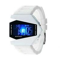 Led Watch - часы Skmei "Истребитель" наручные белые