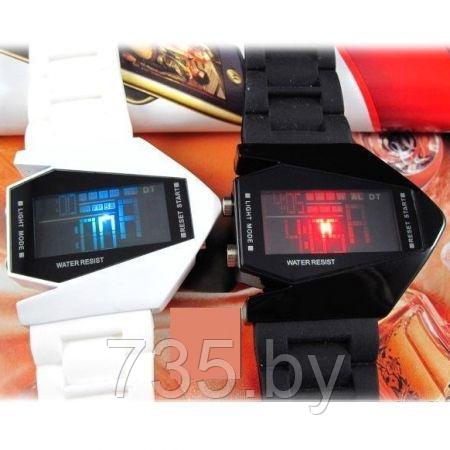 Led Watch - часы Skmei "Истребитель" наручные белые - фото 2 - id-p167709713