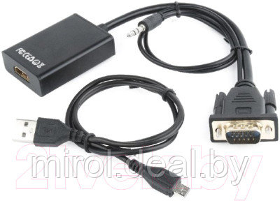 Конвертер цифровой Cablexpert A-VGA-HDMI-01 - фото 4 - id-p175975736