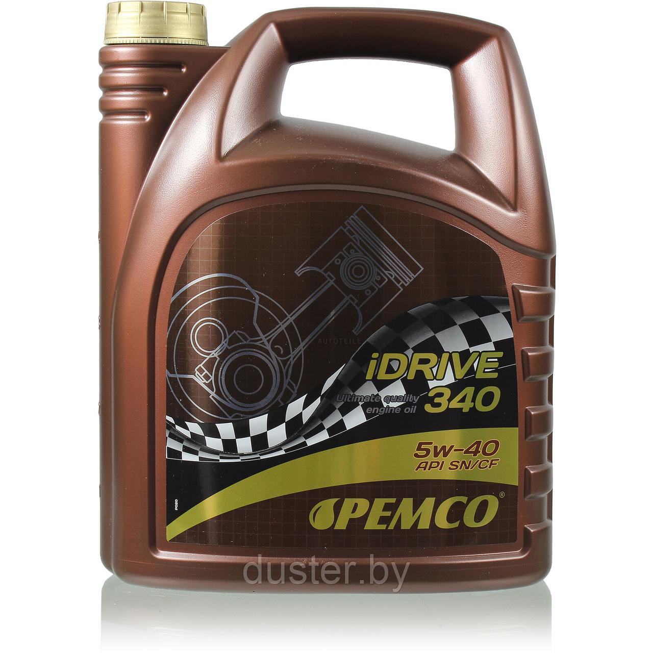 Масло моторное PEMCO iDRIVE 340 5W-40 RN710 (5 л) 100% качество! (Германия)