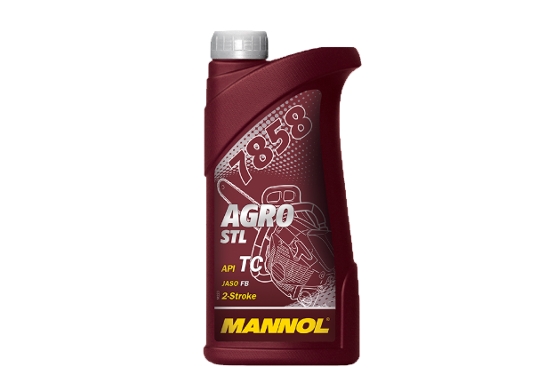 Масло для триммера 2 тактное MANNOL Agro 1000мл синтетическое