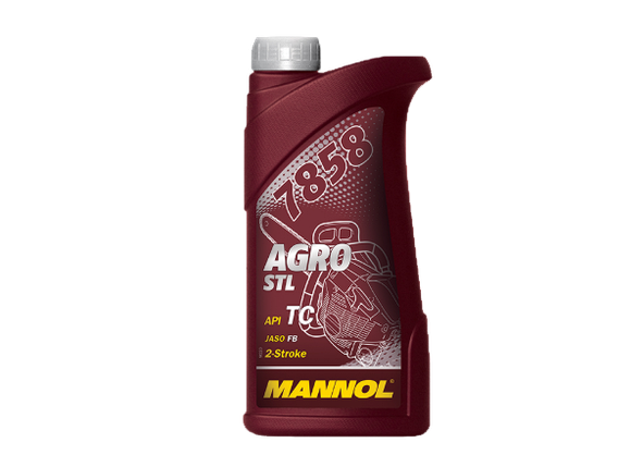 Масло для триммера 2 тактное MANNOL Agro 1000мл синтетическое, фото 2