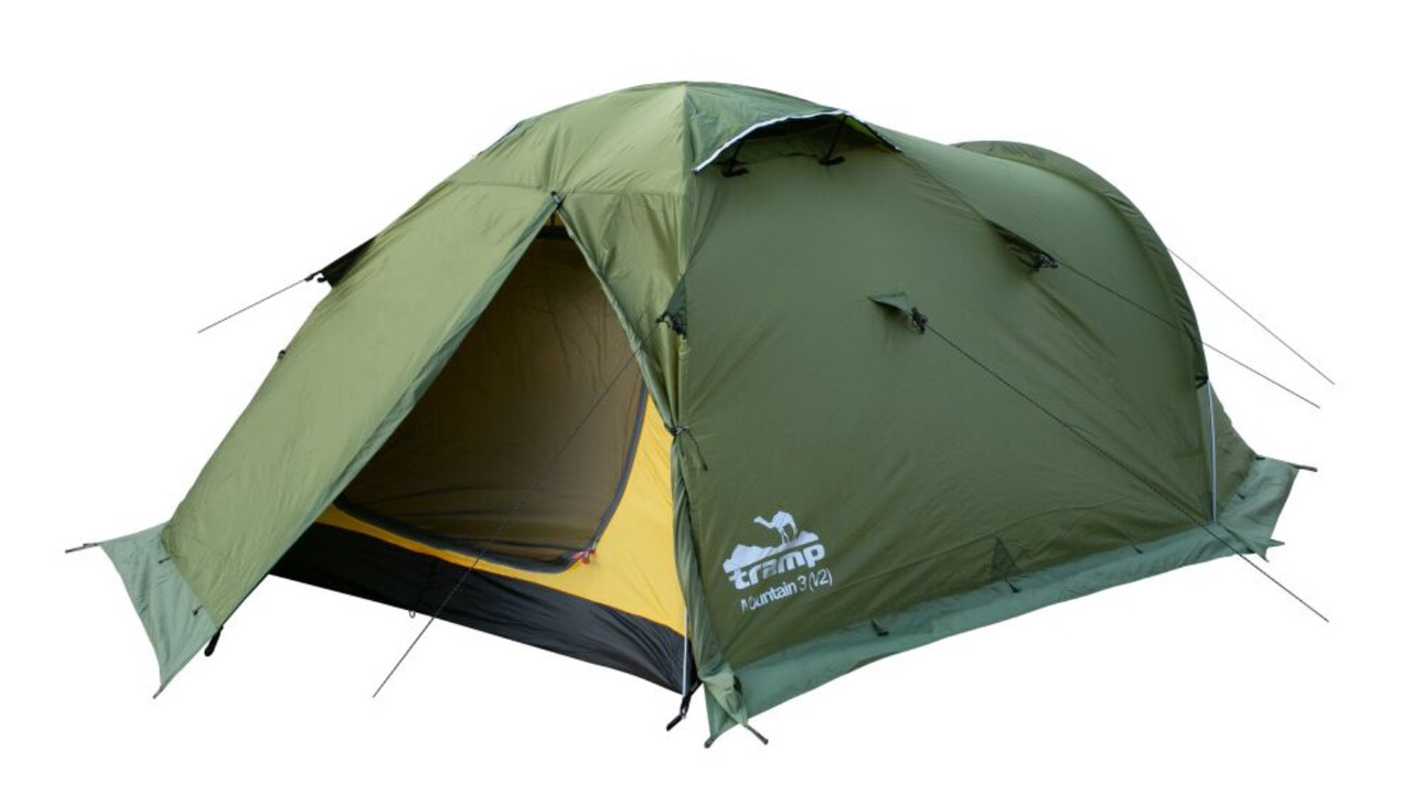 Палатка экспедиционная Tramp Mountain 2 (V2) Green - фото 3 - id-p175986264