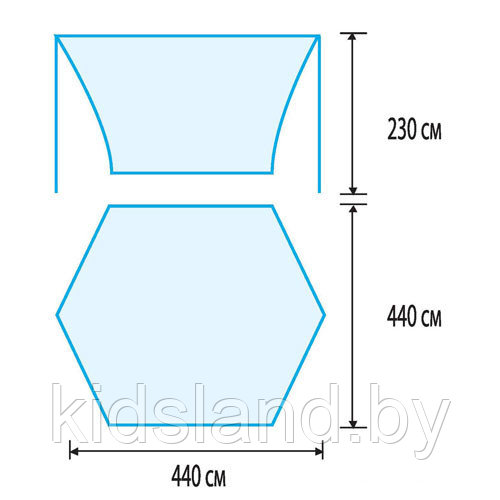 Тент со стойками Tramp Lite Tent Orange - фото 2 - id-p175987290