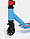 Самокат трюковый INDIGO JUMP IN256-BL-BK (голубой-черный) 100мм, фото 4