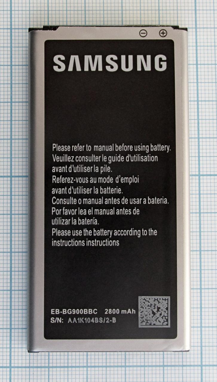 Аккумулятор EB-BG900BBE(C) для Samsung Galaxy S5 SM-G900F, фото 1