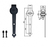 Система для раздвижных дверей BARNDOOR дизайн Стрелка 76.002, фото 5