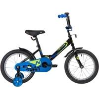Детский велосипед Novatrack Twist 16 2020 161TWIST.BK20 (черный/синий)