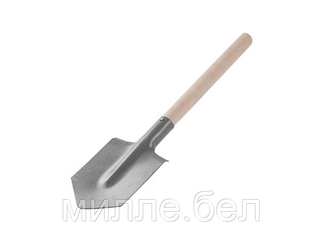 Лопата автомобильная деревянный черенок (Рубин-7) - фото 1 - id-p175336966