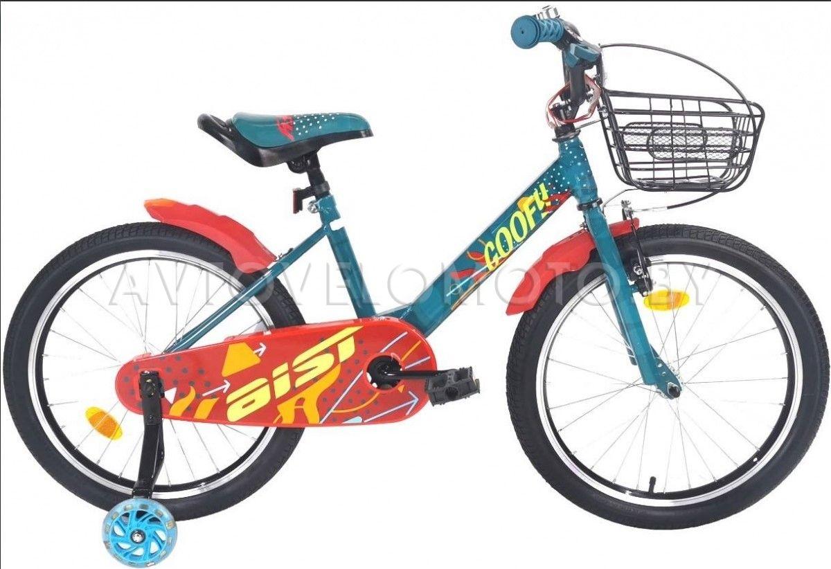 Велосипед детский Aist Goofy 12 синий - фото 1 - id-p176009096