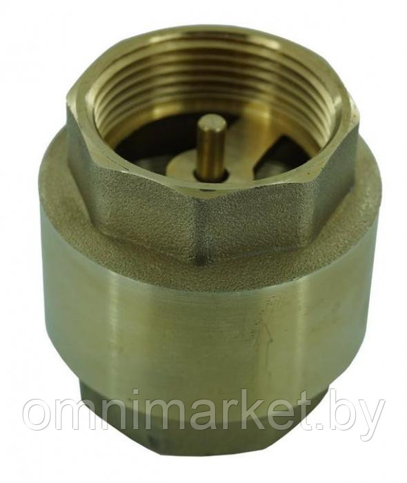 Обратный клапан DIAMOND 1¼" (32 мм) с латунным сердечником, Польша - фото 1 - id-p176012009