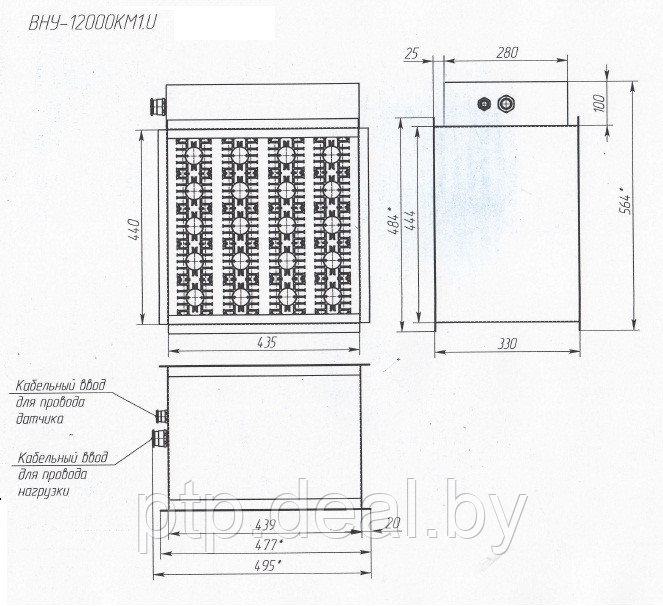 Нагреватели ВНУ для в вентиляционных систем - фото 4 - id-p176034690