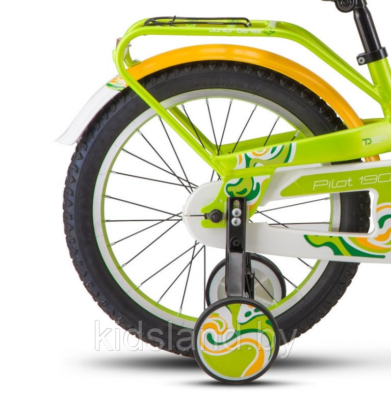 Детский Велосипед Stels Pilot -190 18" (белый/зеленый) - фото 3 - id-p150533497