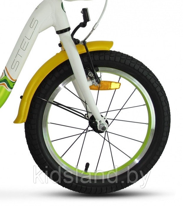 Детский Велосипед Stels Pilot -190 16" (белый/зеленый) - фото 5 - id-p176044885