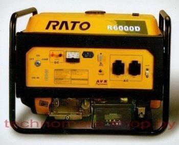 Генератор RATO R6000D (Китай) - фото 1 - id-p174165374