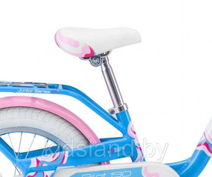 Детский Велосипед Stels Pilot -190 16" (голубой/розовый) - фото 4 - id-p176047686