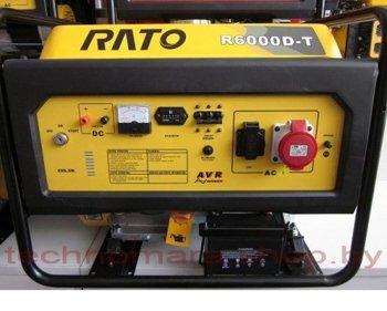 Генератор RATO R6000D-T (Китай) - фото 1 - id-p174165493