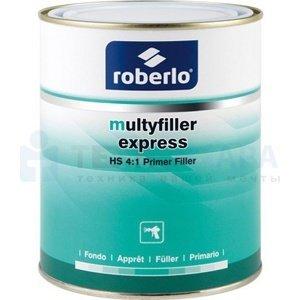 Грунт акриловый 2K HS 4:1 светло-серый 1 л Roberlo Multyfiller Express ME1 - фото 1 - id-p174167840