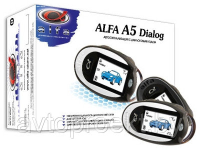 Автосигнализация с диалоговым кодом Alfa A-5 Dialog - фото 1 - id-p21786639