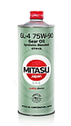 Масло трансмиссионное MITASU GEAR OIL GL-4 75W90 1л MJ-443-1