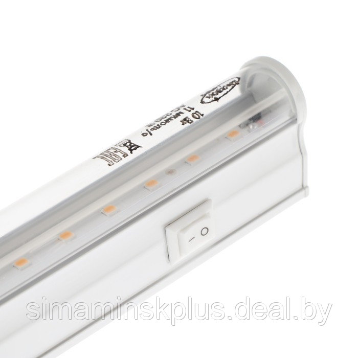 Фитосветильник светодиодный Luazon, 10 Вт, 600 мм, IP40, 220 В, полноспектральный - фото 4 - id-p176067160
