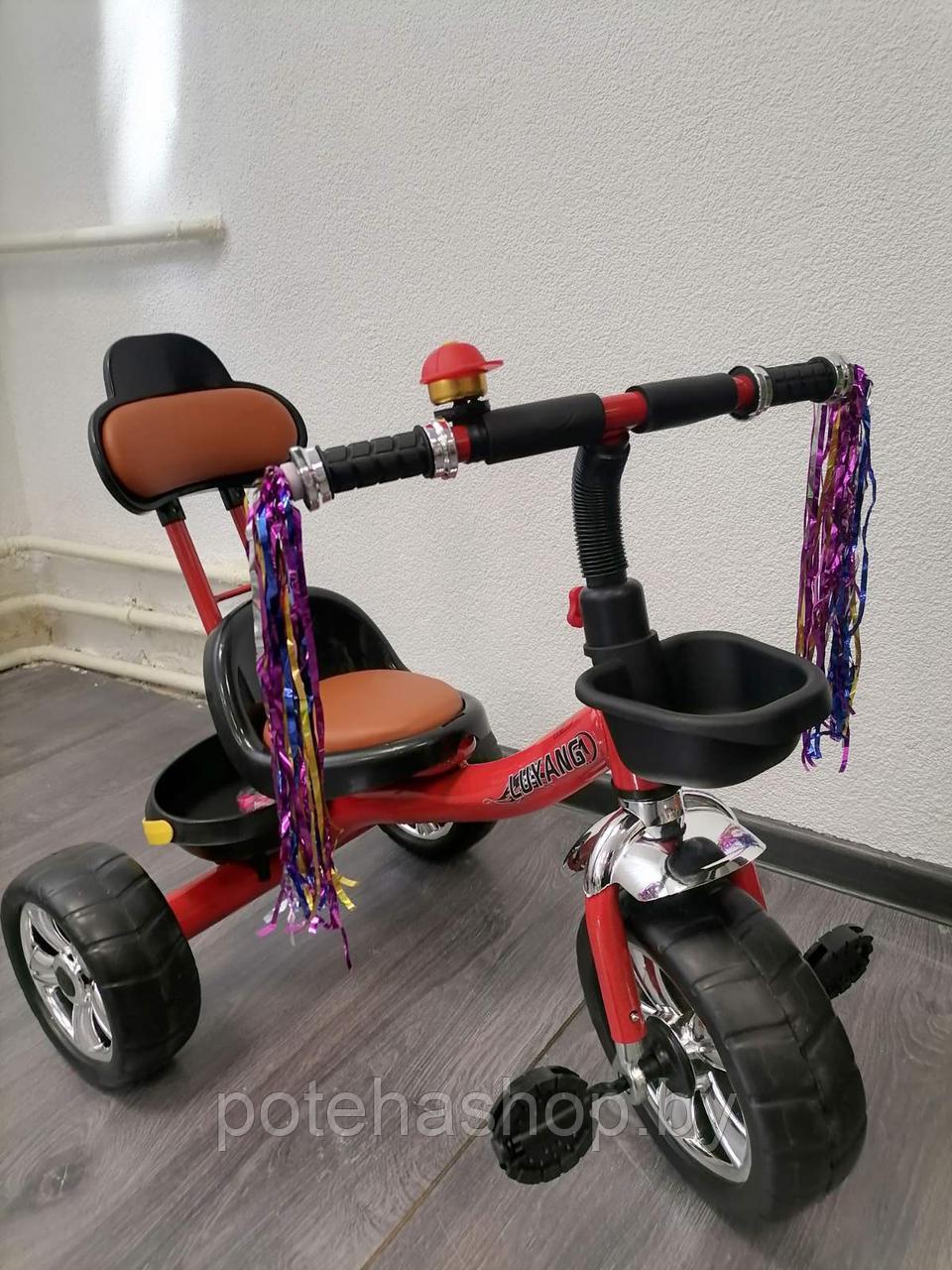 Велосипед детский трехколесный Trike LY-15 (красный) - фото 2 - id-p176073870