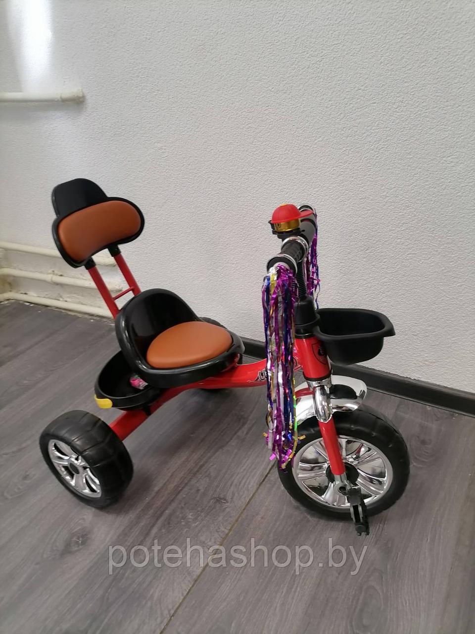 Велосипед детский трехколесный Trike LY-15 (красный) - фото 1 - id-p176073870