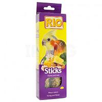 RIO RIO Sticks Honey and Nuts палочки для средних попугаев с медом и орехами,2*75гр