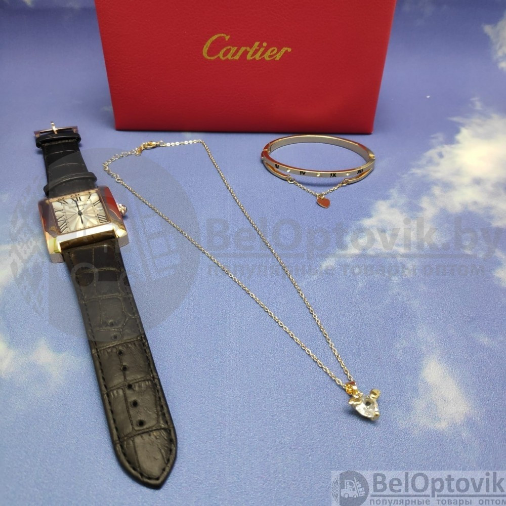 Подарочный набор CartER (браслет, подвеска, часы) - фото 5 - id-p176098216