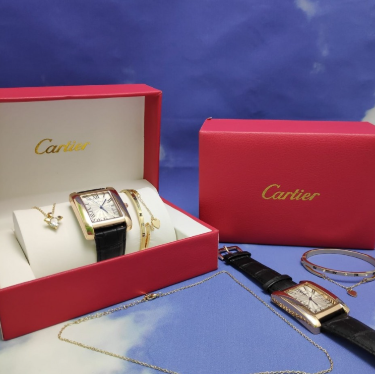 Подарочный набор CartER (браслет, подвеска, часы) - фото 9 - id-p176099043