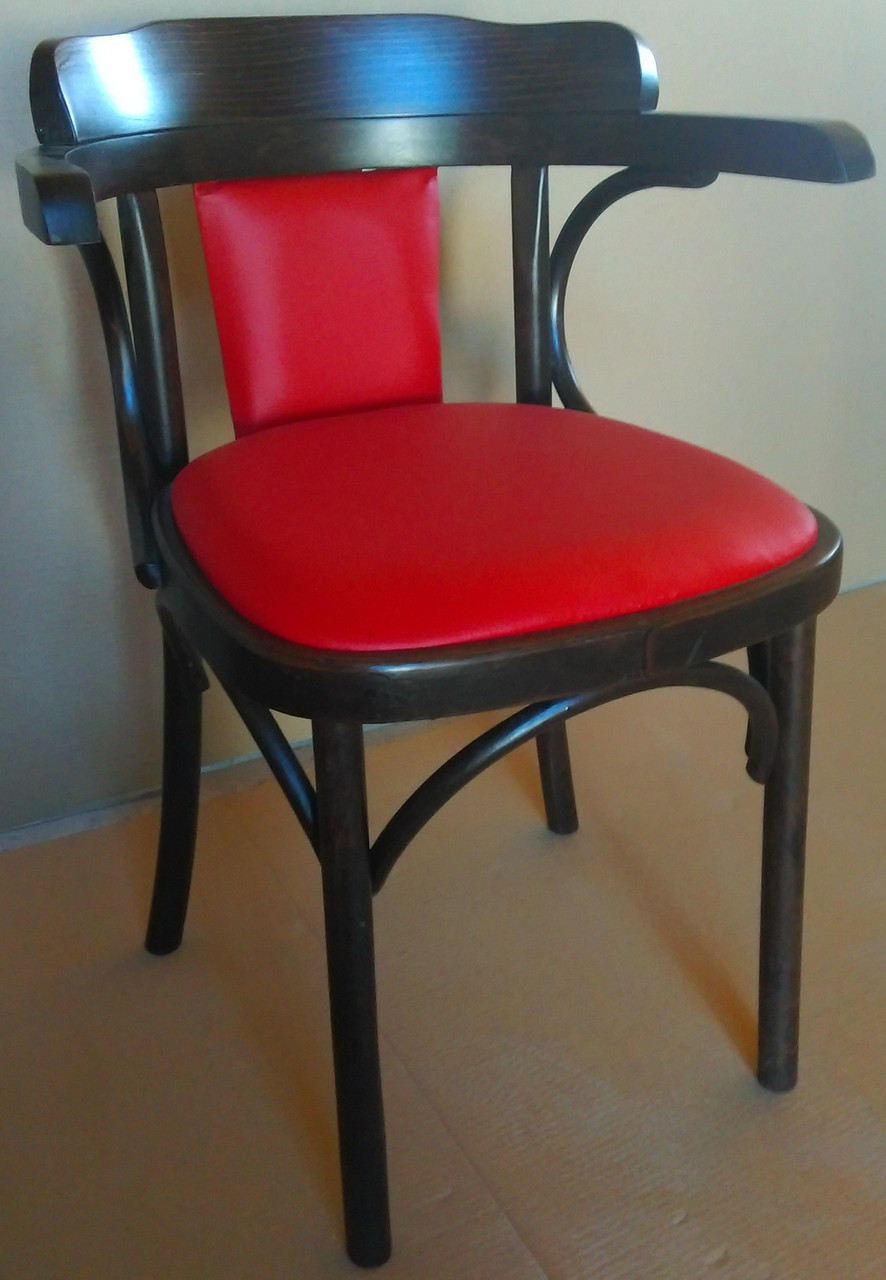 Кресло КМФ 206-02 Роза, тон окраски, материал и цвет обивка на выбор - фото 1 - id-p21792844