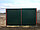 Ворота (каркас) 3*1,5 м под зашивку профнастилом, металлическим или деревянным штакетником, фото 3